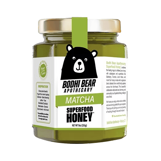 Matcha Rose Superfood Honey