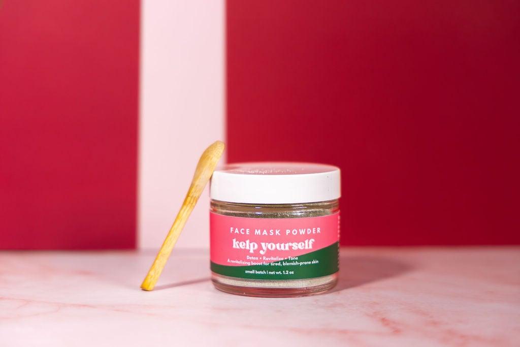 Kelp Yourself | Kelp & Green Clay Face Mask Powder by Barely Serious