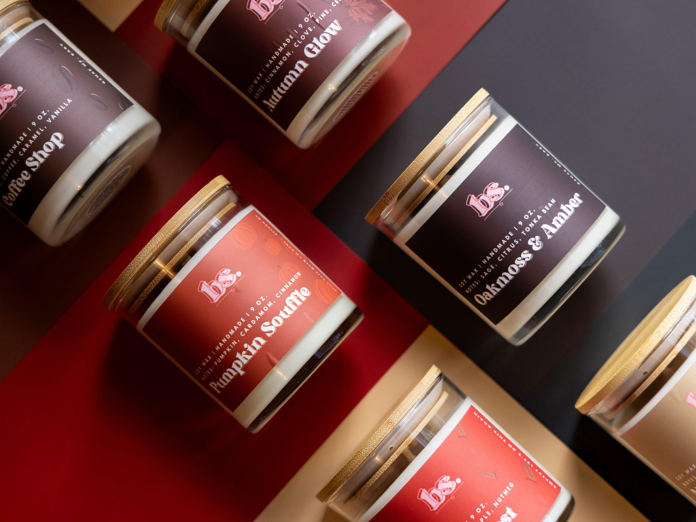 Soy Candle | Glass Jar with Wooden Top by Barely Serious