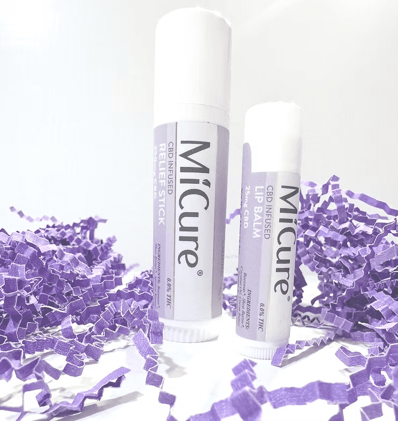 MiCure ® Relief Stick and MiCure® Lip Balm